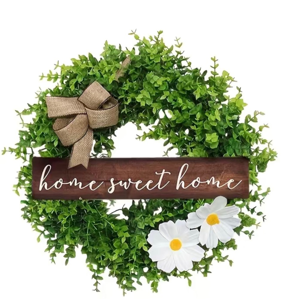 Festive Christmas Wreath for Front Door and Wall Decoration